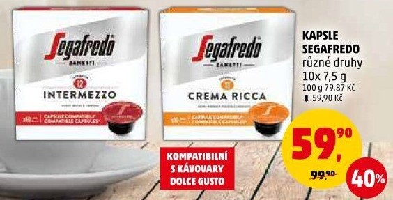 Kapsle Segafredo