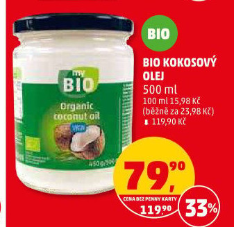 Kokosový olej My BIO