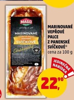 Marinované vepřové palce z panenské svíčkové Maso Příbram
