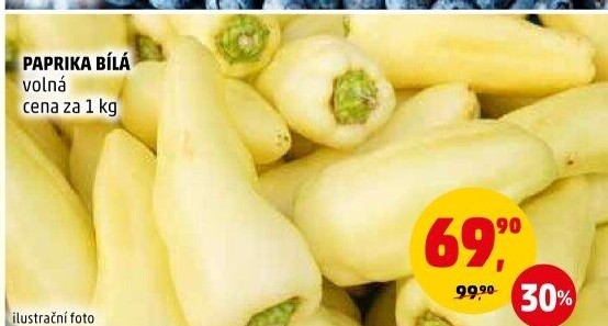 Paprika bílá
