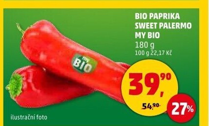 Paprika Palermo bio My BIO