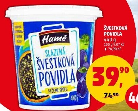 Povidla Hamé