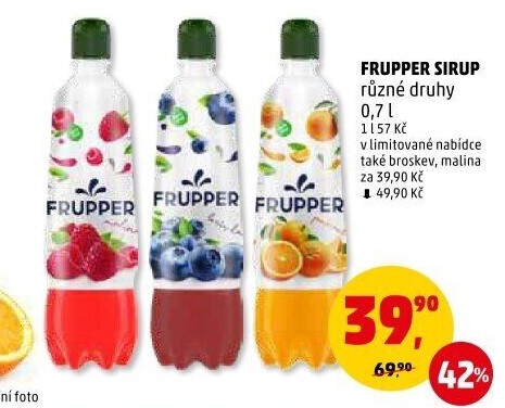 Sirup Frupper