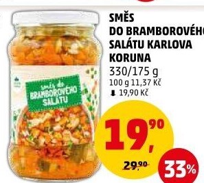 Směs do bramborového salátu Karlova Koruna