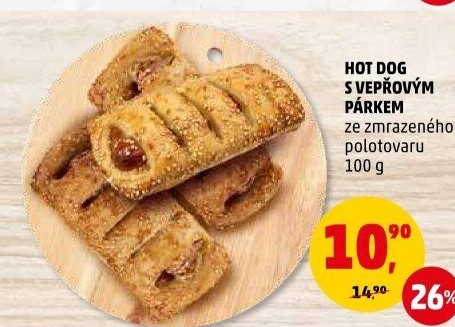 Taštička hot dog