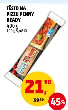 Těsto na pizzu Penny Ready