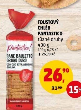 Toustový chléb Pantastico!