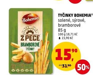 Tyčinky Bohemia
