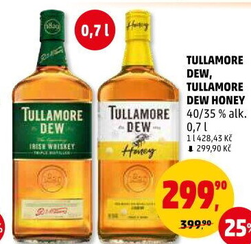Whisky irská Tullamore Dew