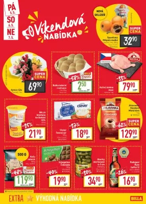 akční leták BILLA 3.5.2023-9.5.2023