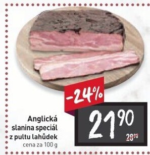 Anglická slanina speciál
