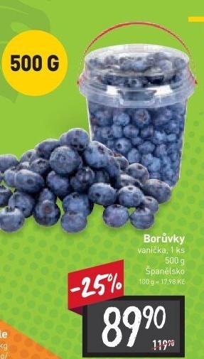 Borůvky Billa Bonvia