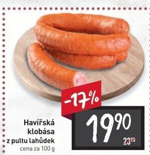 Havířská klobása