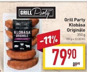 Klobása Originále Grill Party