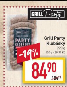 Klobásy Grill Party