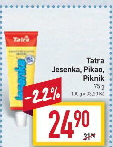 Mléko kondenzované Jesenka Tatra