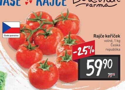 Rajčata keříková Farma Bezdínek