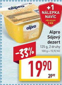 Sójový dezert Alpro Soya