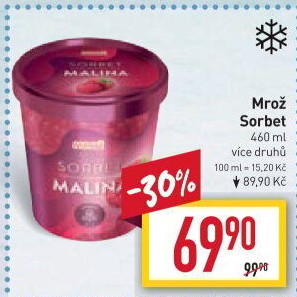 Sorbet v kelímku Mrož Prima