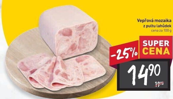 Šunka vepřová mozaika