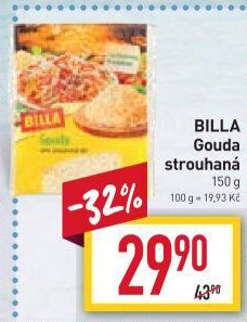 Sýr strouhaný Gouda Billa