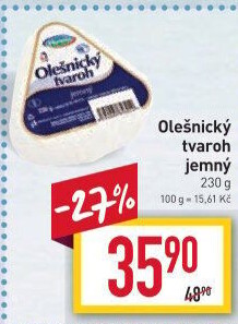 Tvaroh jemný Olešnický Moravia