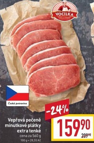 Vepřová pečeně Vocílka