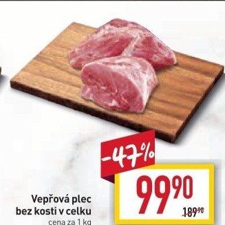 Vepřová plec bez kosti