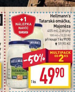 Tatarská omáčka Hellmann'