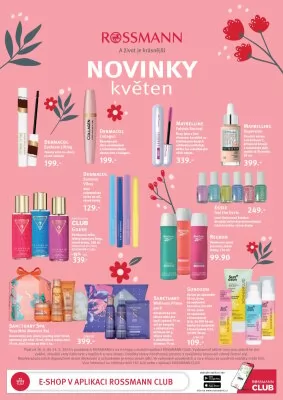 akční leták ROSSMANN drogerie 26.4.2023-23.5.2023