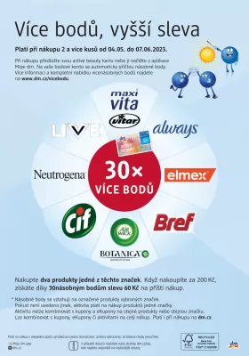 akční leták dm drogerie 4.5.2023-7.6.2023