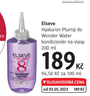 Balzám na vlasy 8s Wonder Water Elséve L'