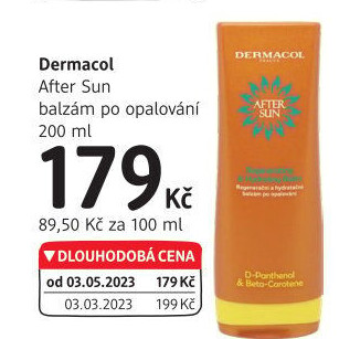 Balzám po opalováníDermacol