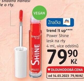 Lesk na rty Power Shine trend IT UP