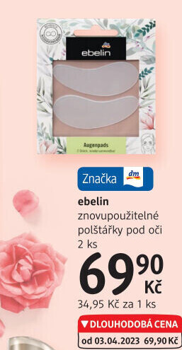 Polštářky pod oči Ebelin