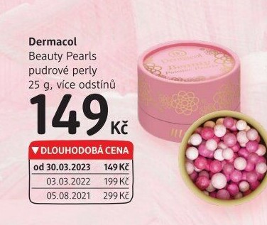 Pudr kuličkový Beauty Powder Pearls Dermacol
