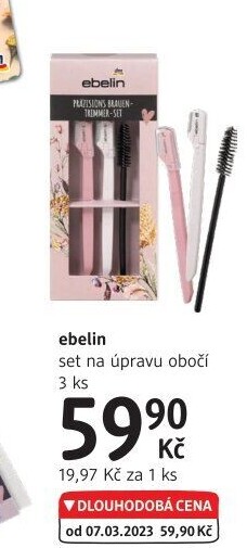 Sada na úpravu obočí Ebelin