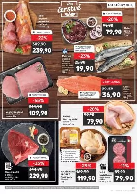 akční leták Kaufland 10.5.2023-16.5.2023