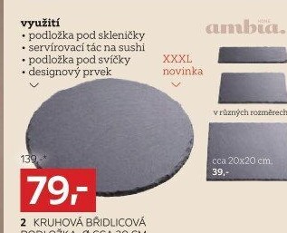 PODLOŽKA POD TALÍŘ