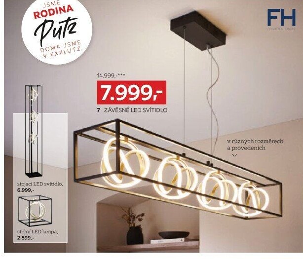 ZÁVĚSNÉ LED SVÍTIDLO