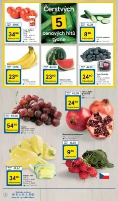 akční leták Tesco 10.5.2023-16.5.2023