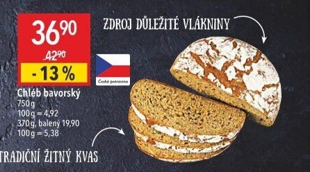 Chléb bavorský