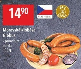 Moravská klobása Globus