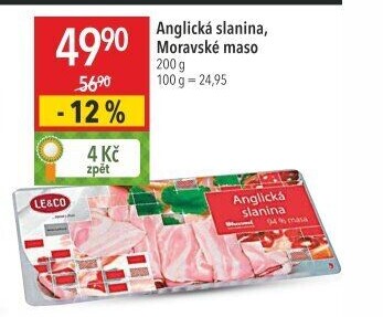 Anglická slanina LE&amp