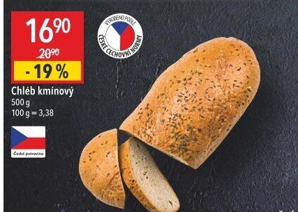 Chléb kmínový