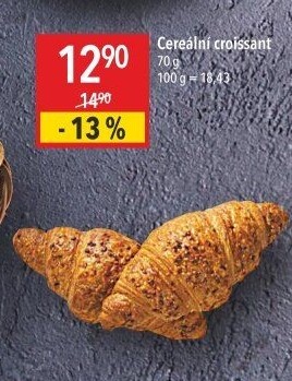 Croissant multicereální