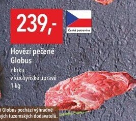 Hovězí pečeně z krku Globus