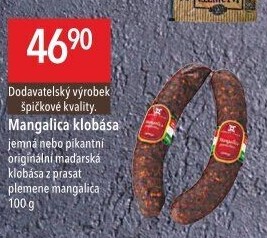 Klobása Mangalica