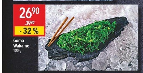 Mořské řasy Goma Wakame