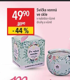 Svíčka vonná ve skle Aromé